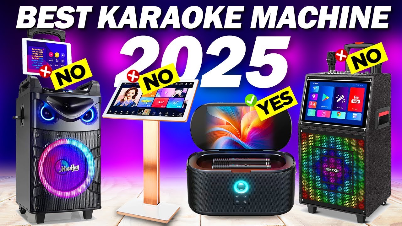 Лучшая караоке-машина 2025 года — обязательно посмотрите перед покупкой!