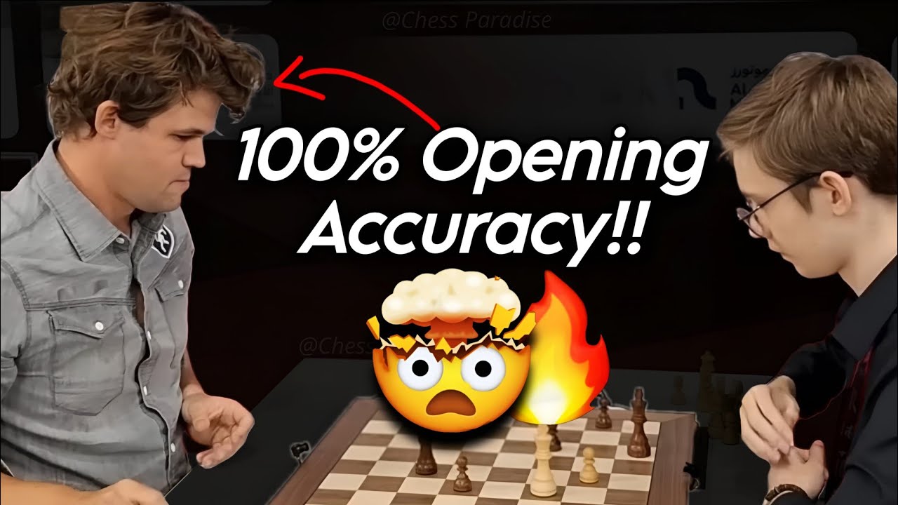 Learn from MAGNUS CARLSEN how to get 100% OPENING ACCURACY!!!