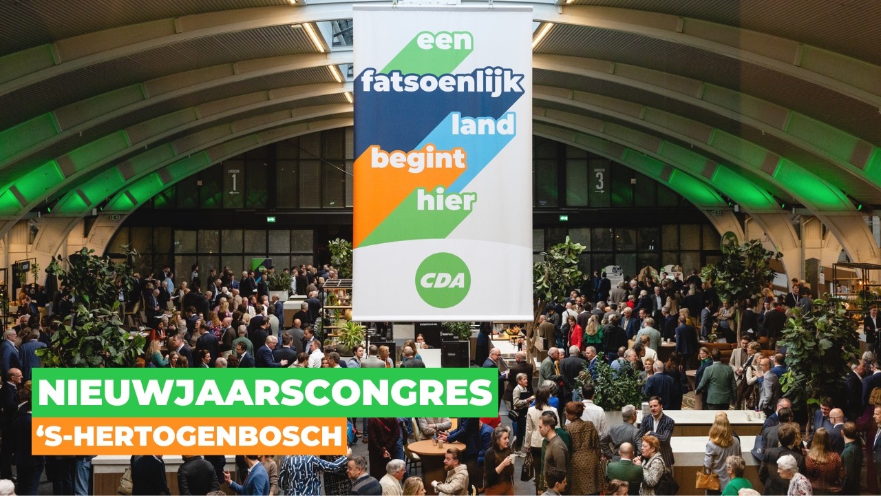 CDA Nieuwjaarscongres 's-Hertogenbosch - 31 januari 2026