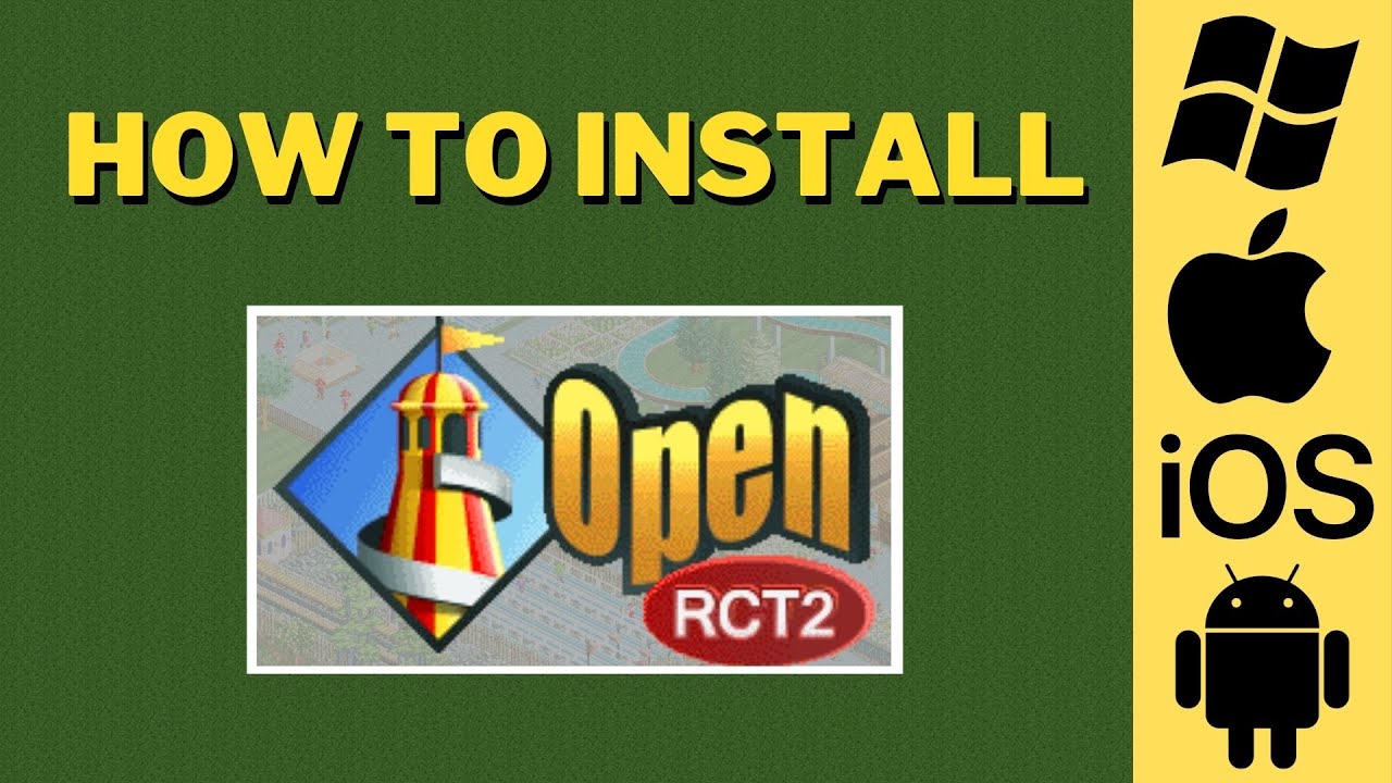 Как скачать и играть в OpenRCT2 в 2022 году! [Быстрое и простое руководство]