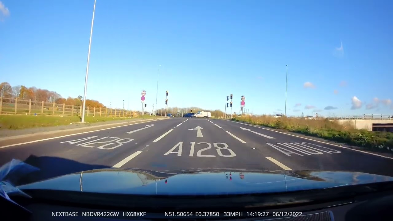 Tilbury driving test routes( Orsett  round about 4th exit towards Chadwell st Mary via A13)