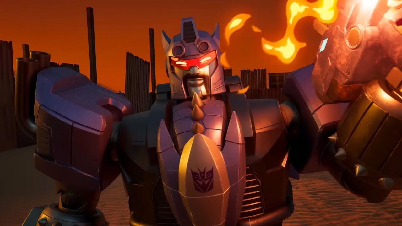 Transformers Cyber World Armoured Cyber Changers Galvatron Unboxing 