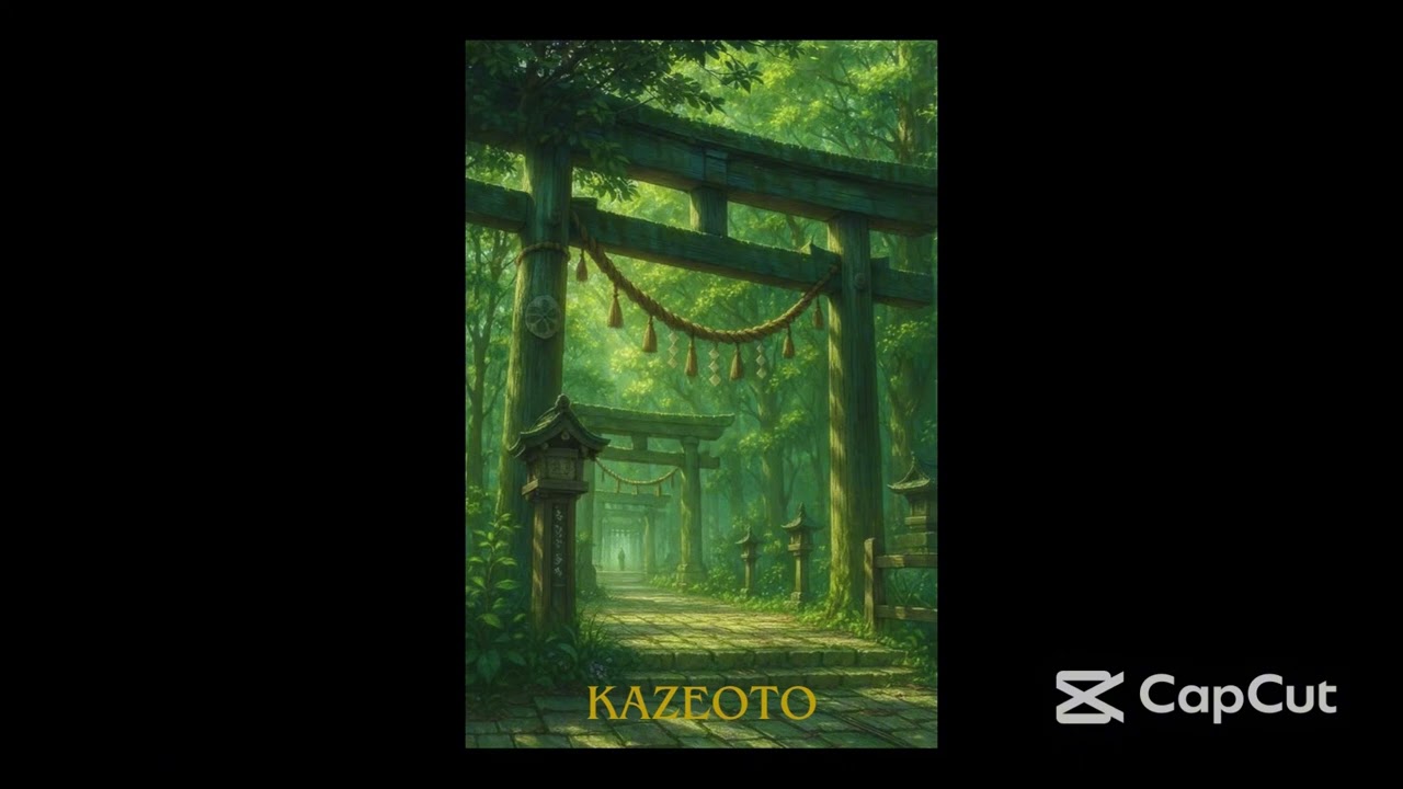 Shrine sounds ⛩️ Lo-fi vibes 🚪 Beneath the leaves 🍃 Calm begins here.