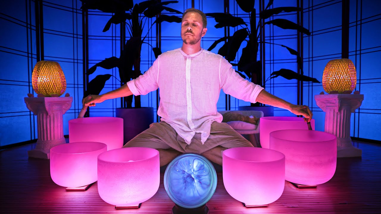 Transmutation Sound Bath  |  Crystal Singing Bowls for Deep Energy Shift