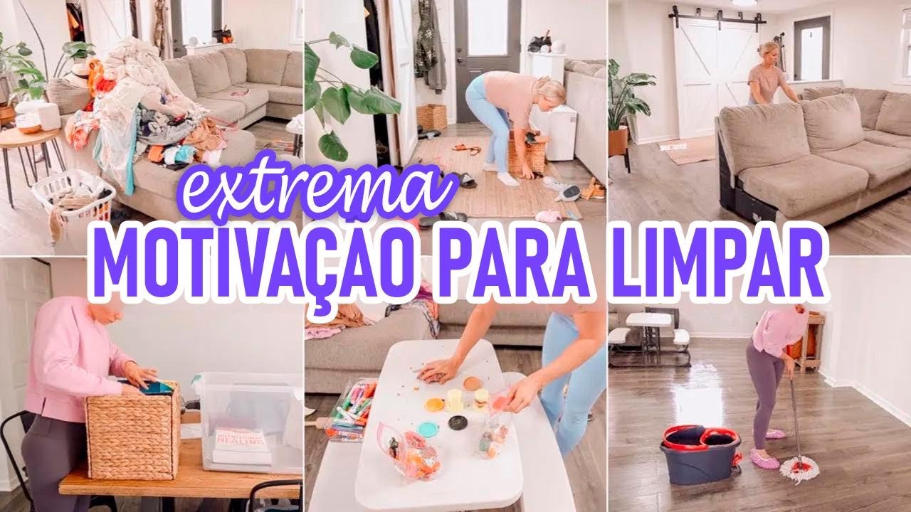 LIMPEZA EXTREMA: MOTIVAÇÃO PARA LIMPAR COMIGO // BECKY MOSS