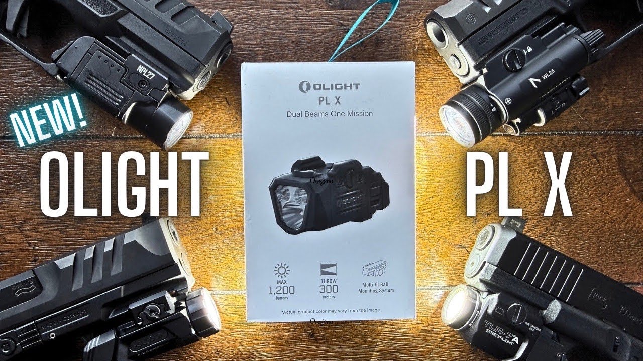 The NEW OLight PLX | The BEST Weapon Mounted Light On The Market?! 🤯