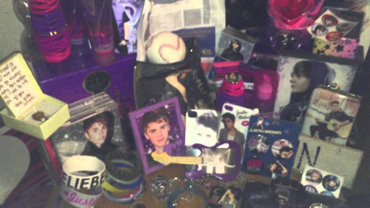 JUSTIN BEIBER ROOM ❤️👌 My 16 year old daughter still has Bieber fever ☺️ #1 fan
