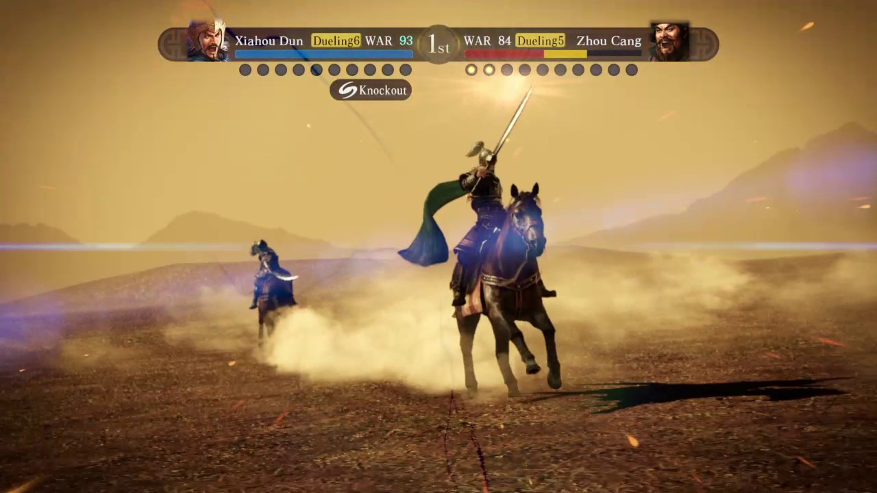 ROMANCE OF THE THREE KINGDOMS XIII Xiahou Dun Vs Zhou cang