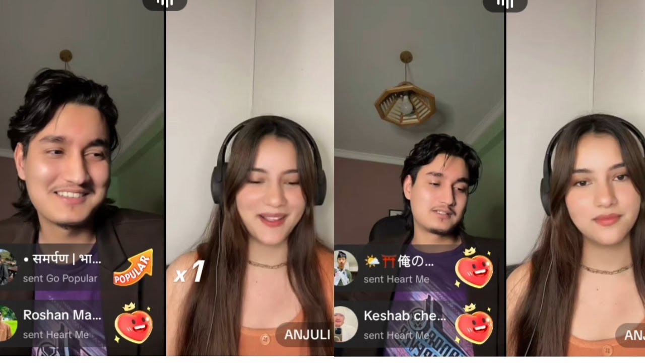 धेरै दिनपछि Coolboyy ले आफ्नो gril frind ANJULI सङग को भेटमा रमाइलो बाट मार्दै ।💓💓