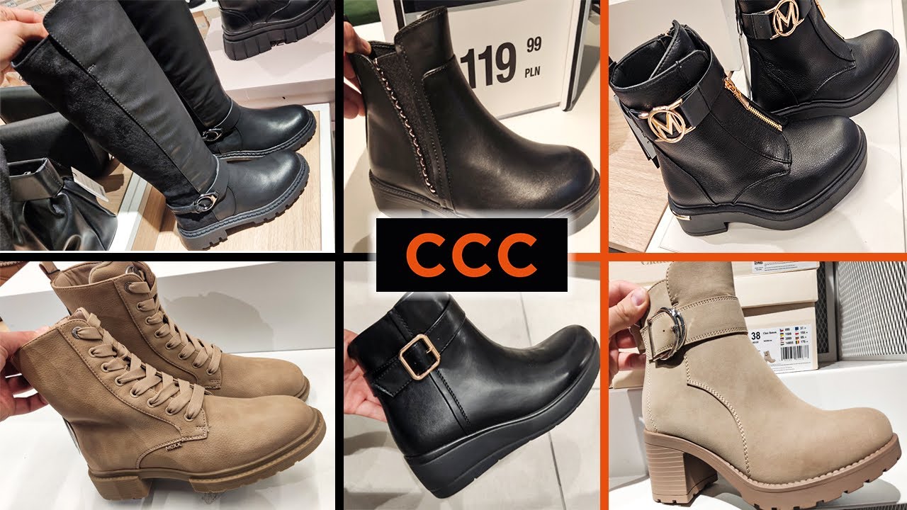 CCC 👢BUTY JESIEŃ - ZIMA  KOZAKI / BOTKI  DAMSKIE😍