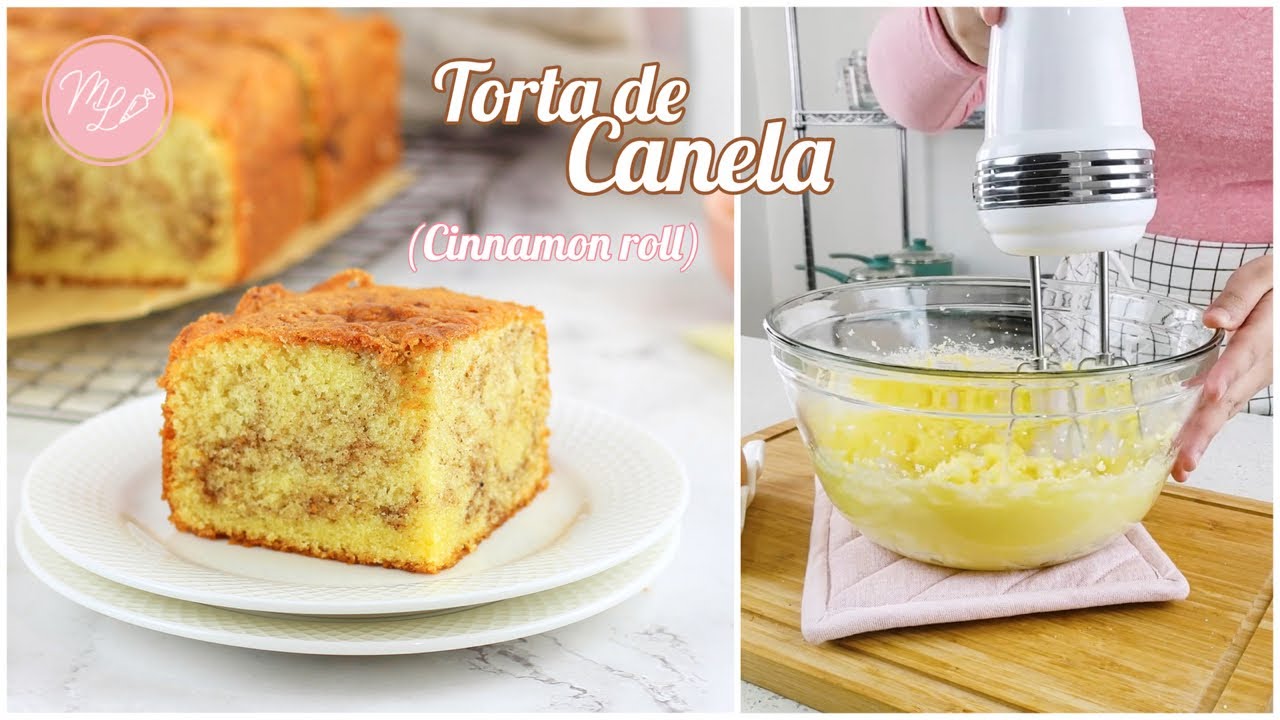 TORTA CINNAMON ROLL | Torta de Canela