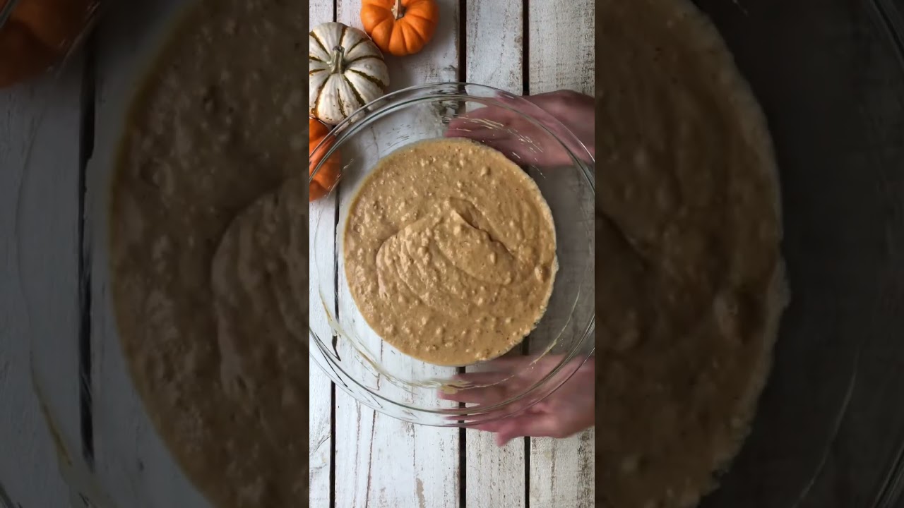 Pumpkin Spice Waffles 🧇#shorts30 #pumpkinrecipe
