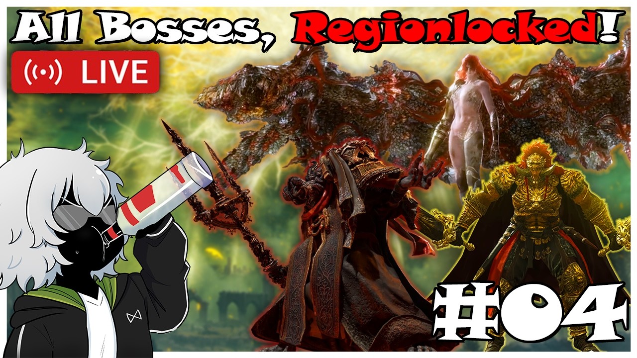 ELDEN RING ALL BOSSES REGIONLOCKED INCANTS ONLY(ish) | Day 4