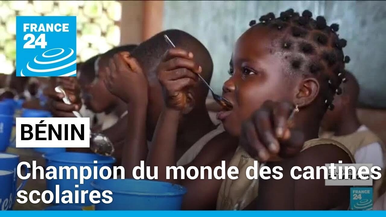 Le B&eacute;nin, champion du monde des cantines scolaires &bull; FRANCE 24