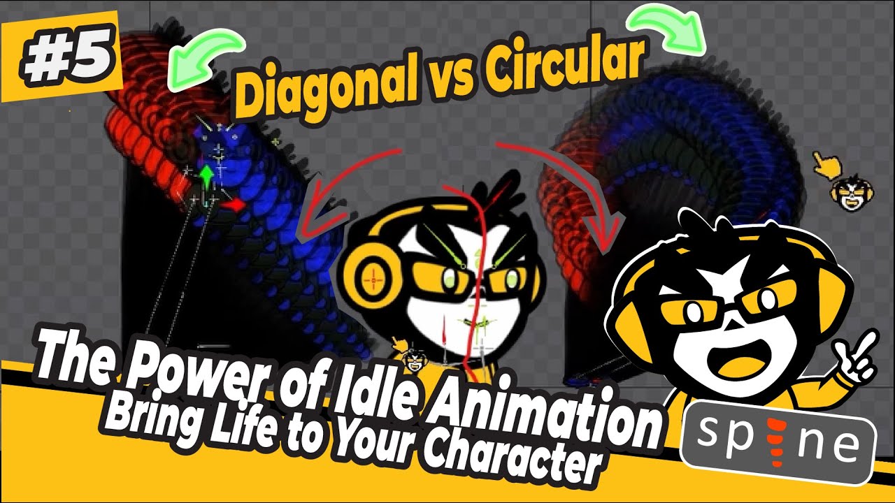 #5 - Hướng dẫn Idle Animation - Diagonal và Circular movement