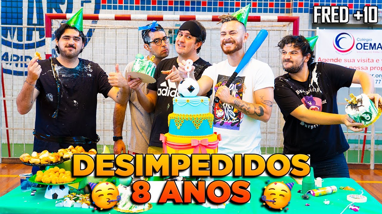 FRED +10 ESPECIAL! 8 ANOS DE DESIMPEDIDOS!