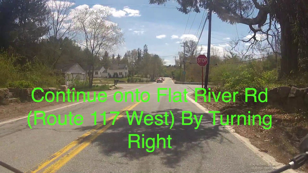 Coventry, RI  to Sterling, CT via Trestle Trail and Washington Secondary Bike Path (Virtual Cycling)