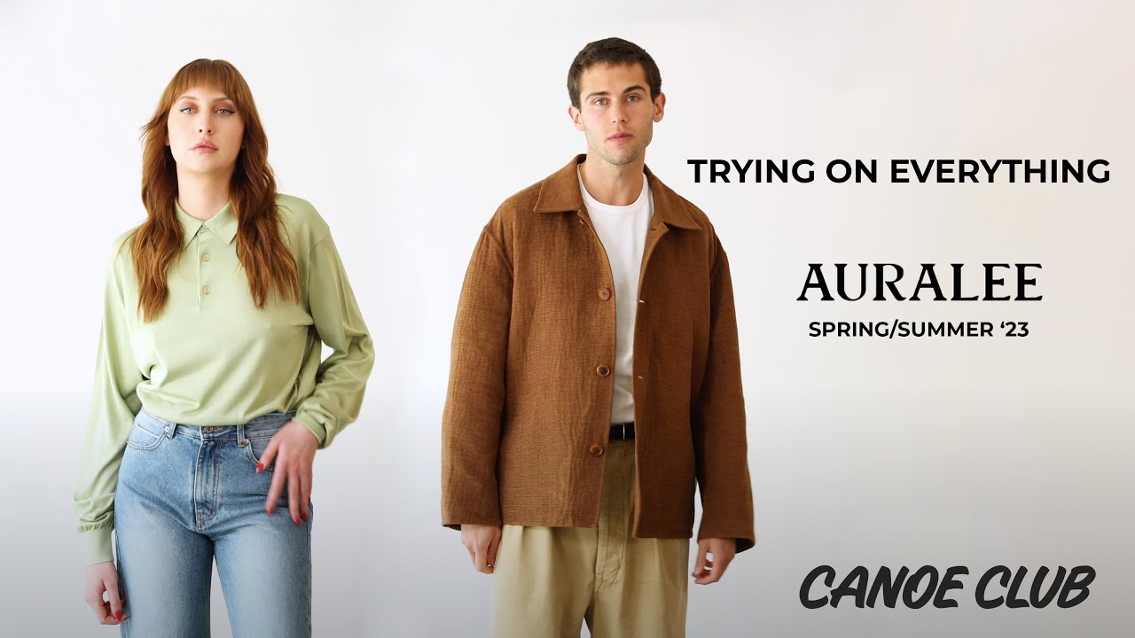Auralee Spring/Summer '23 | Trying on Everything