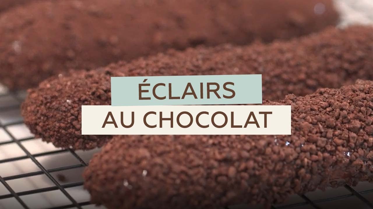 Recette de l’éclair au chocolat | Yann Couvreur