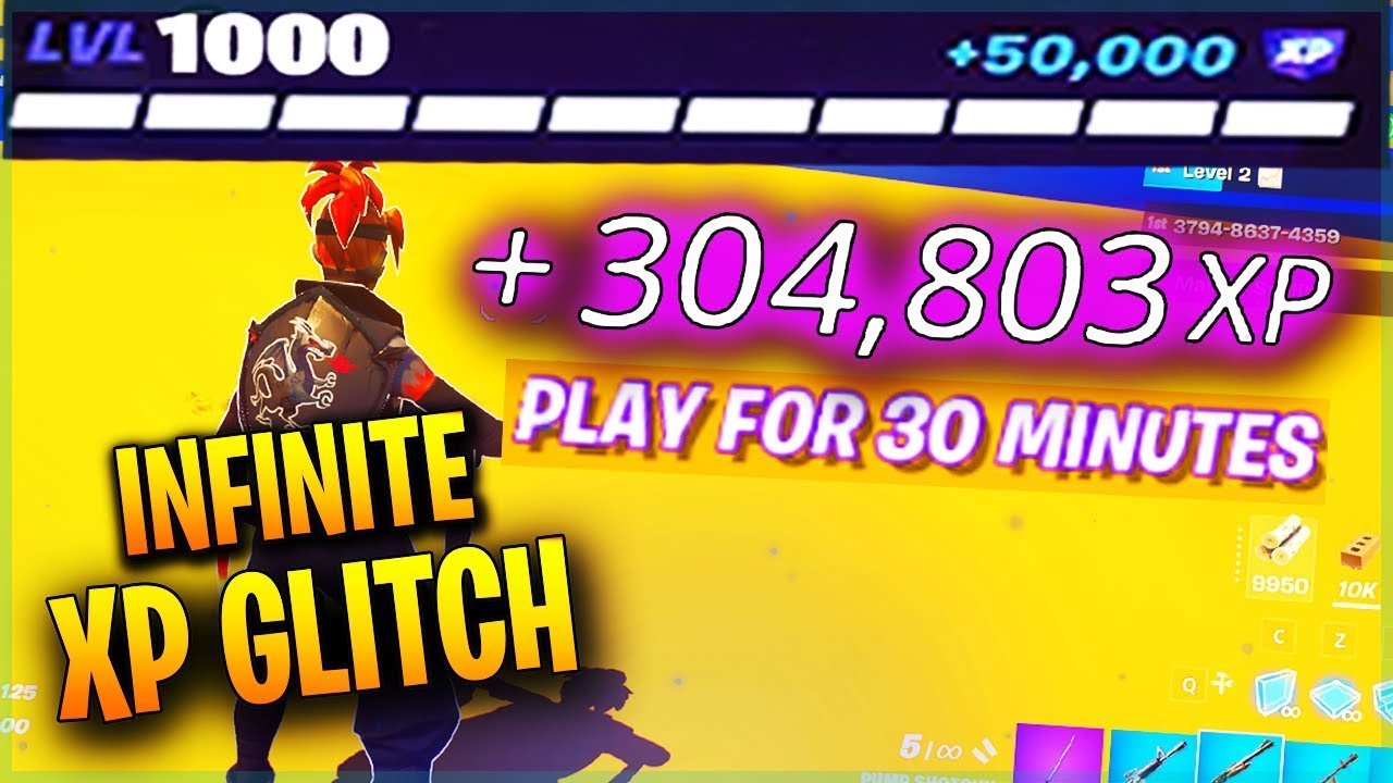 INFINITE XP GLITCH WORKING AFTER UPDATE PATCH! (Fortnite Chapter 3)
