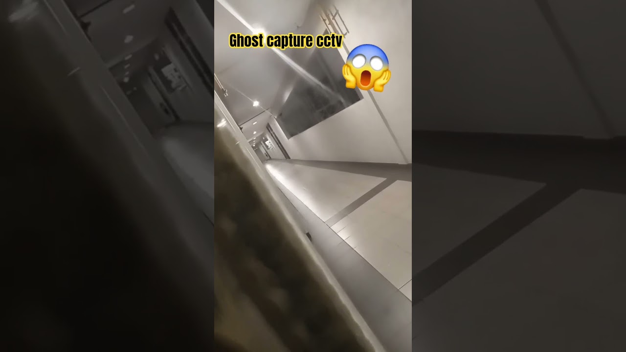 ghost capture cctv 😱 