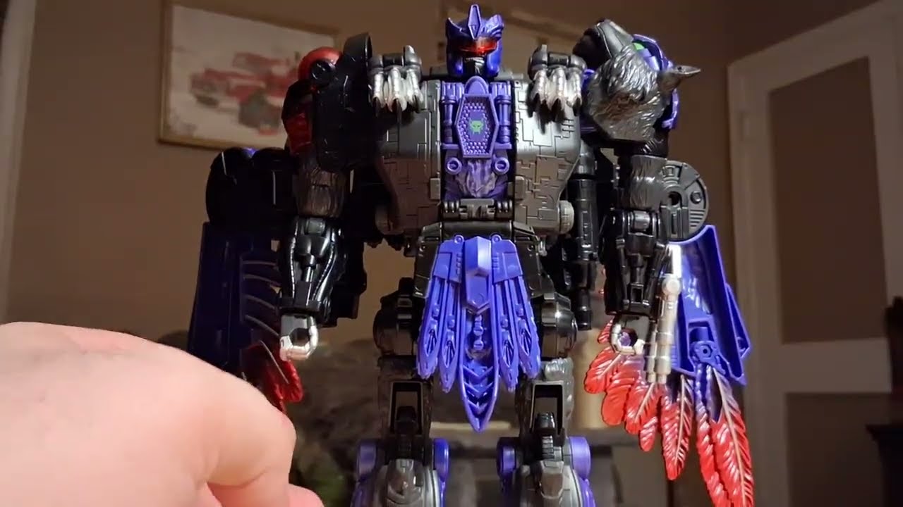 Transformers Age of the prime leader class Razorclaw figure review