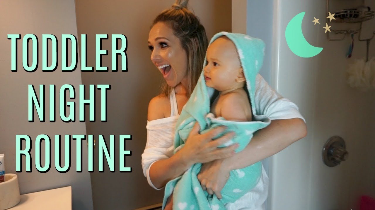 TODDLER NIGHT ROUTINE| BEDTIME ROUTINE OF A 1 YEAR OLD| Tres Chic Mama