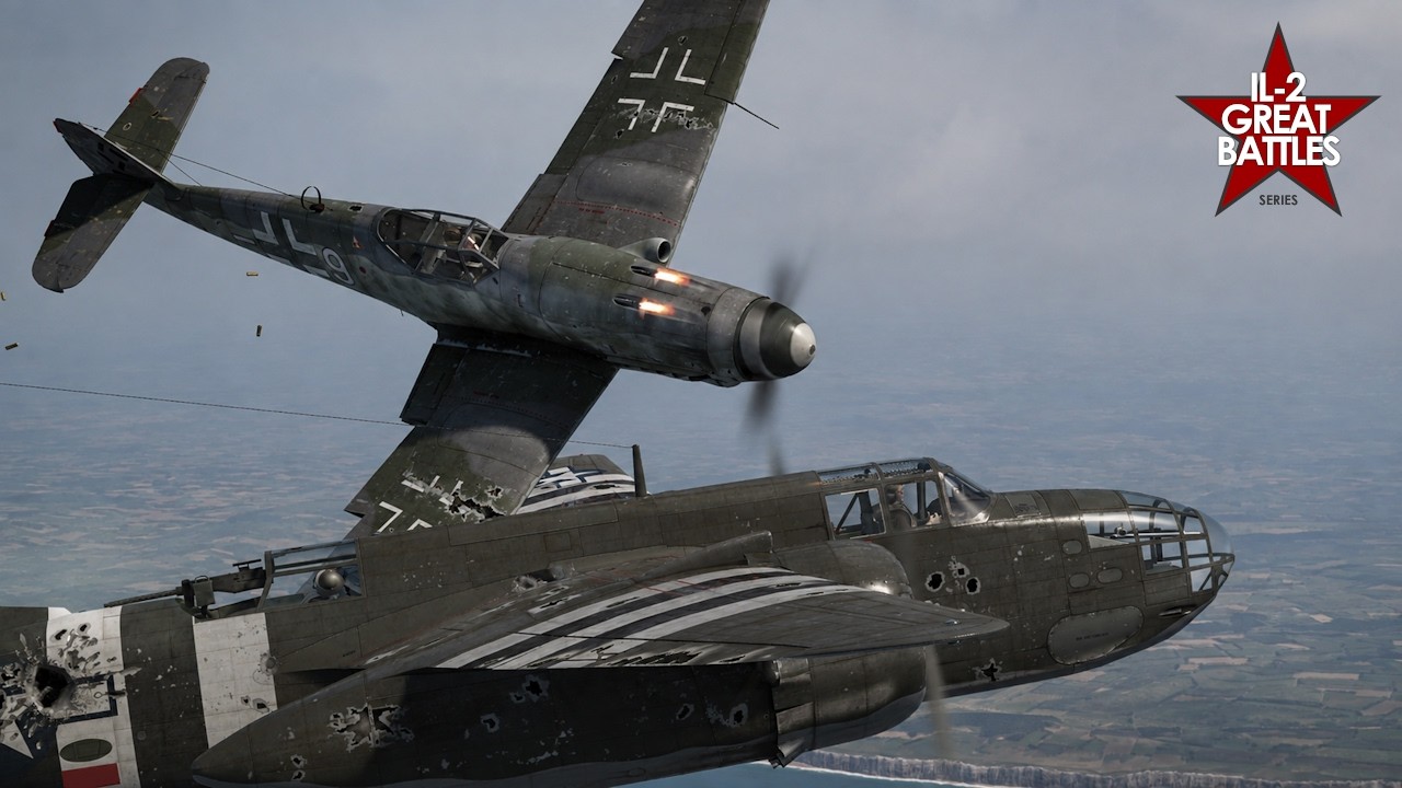 Satisfying Plane Crashes, Shootdowns & Explosions 363 | IL-2 Sturmovik | Flight Simulator Crashes