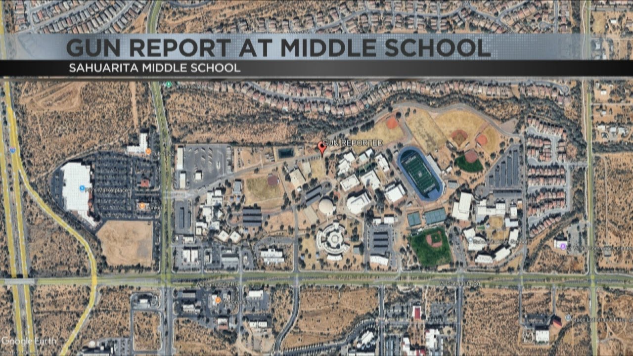 Sahuarita Police respond to firearm report at middle school, no weapon found