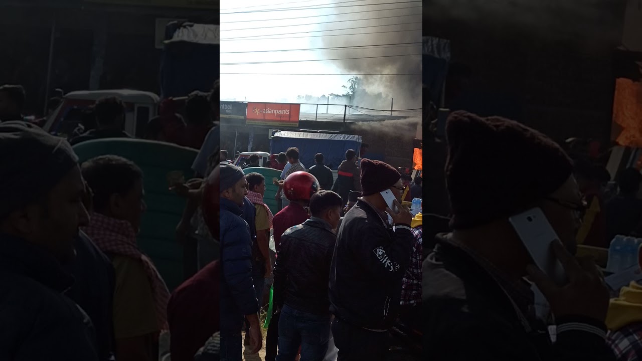 big fire at kaniska enterprise  sindhuli madhi ratamata