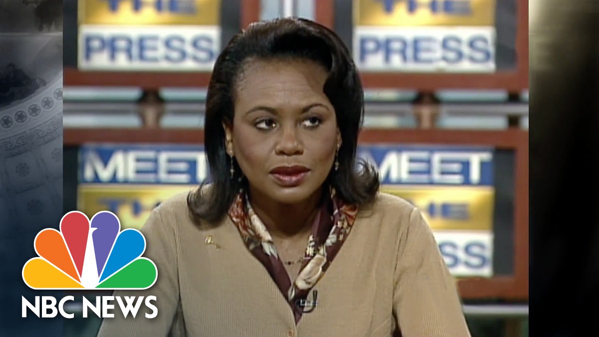 Anita Hill Joins Tim Russert In 1998 | Flashback | NBC News