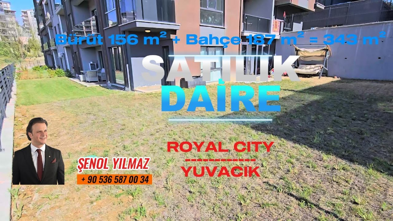 YUVACIK, ROYAL CITY'DE SATILIK SİTENİN EN B&Uuml;Y&Uuml;K DAİRESİ