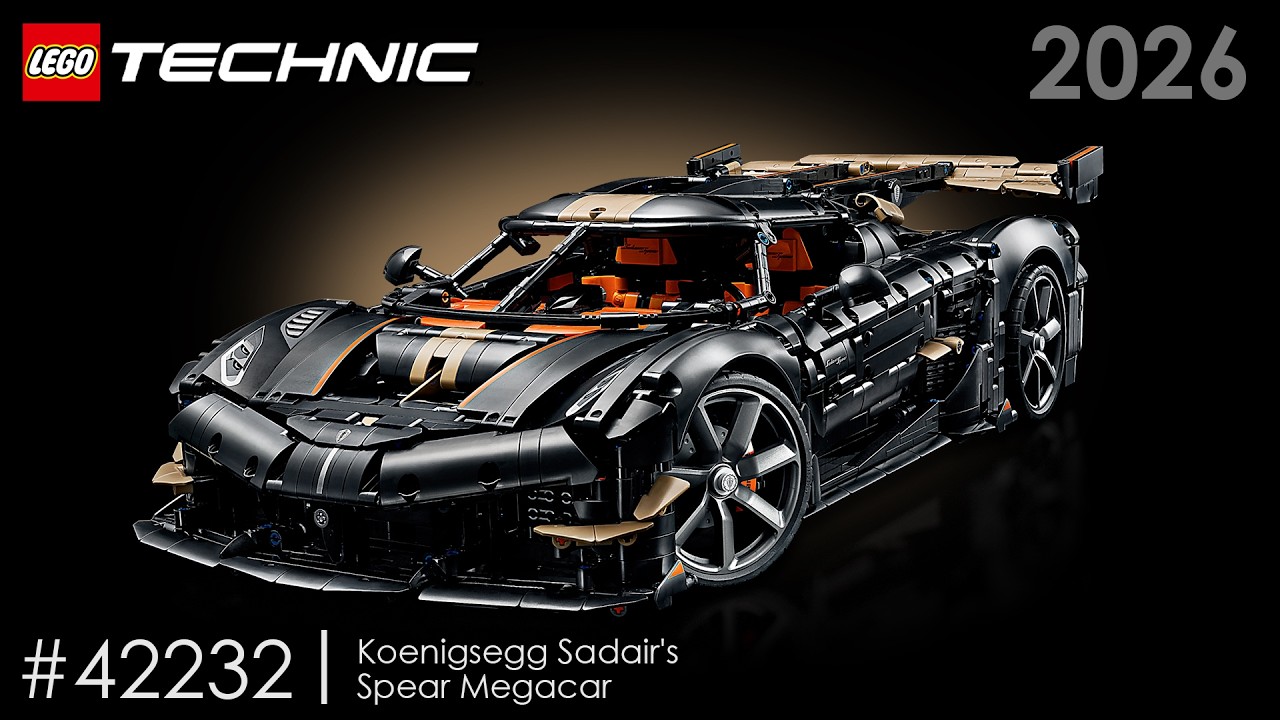 LEGO Technic - Koenigsegg Sadair's Spear Megacar 42232