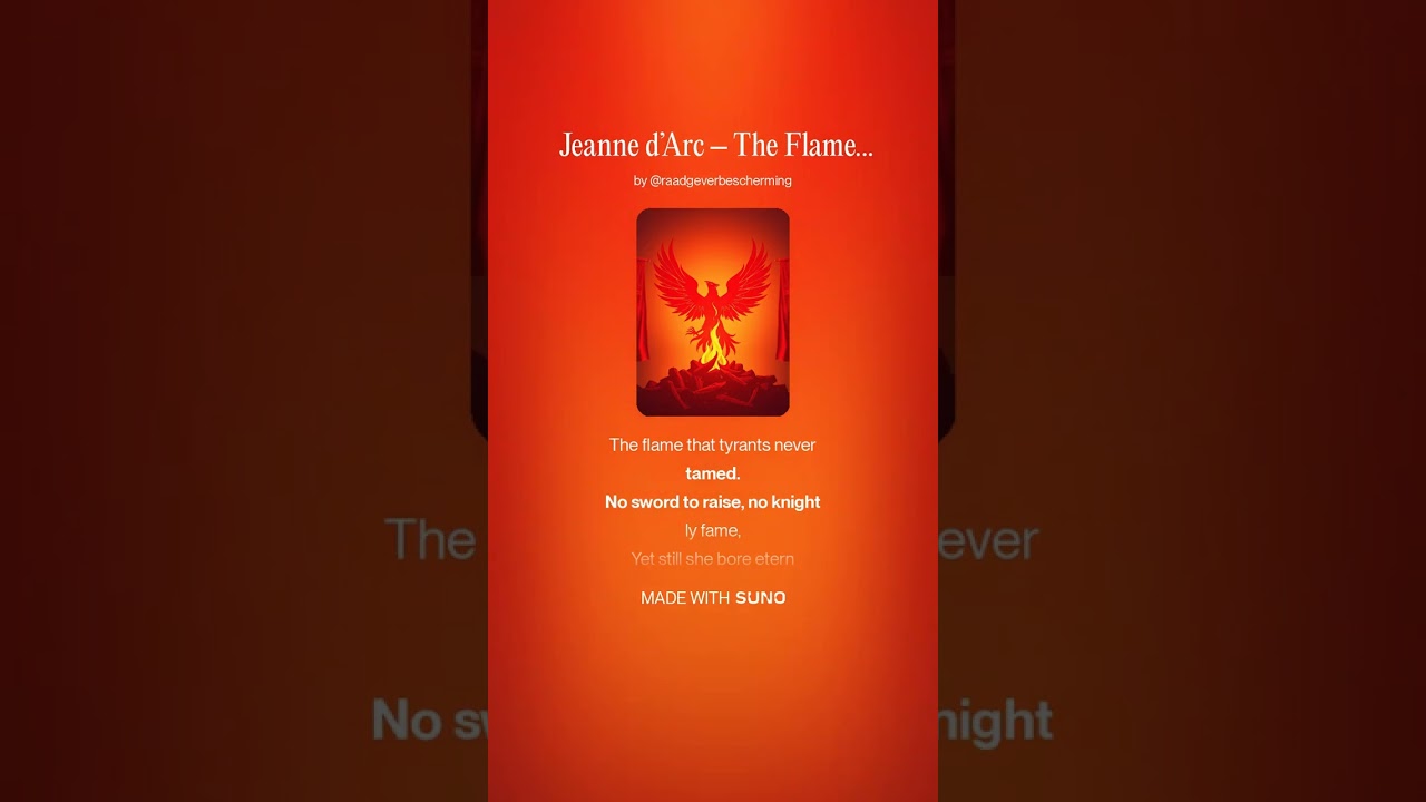 Jeanne d&rsquo;Arc &ndash; The Flame of France