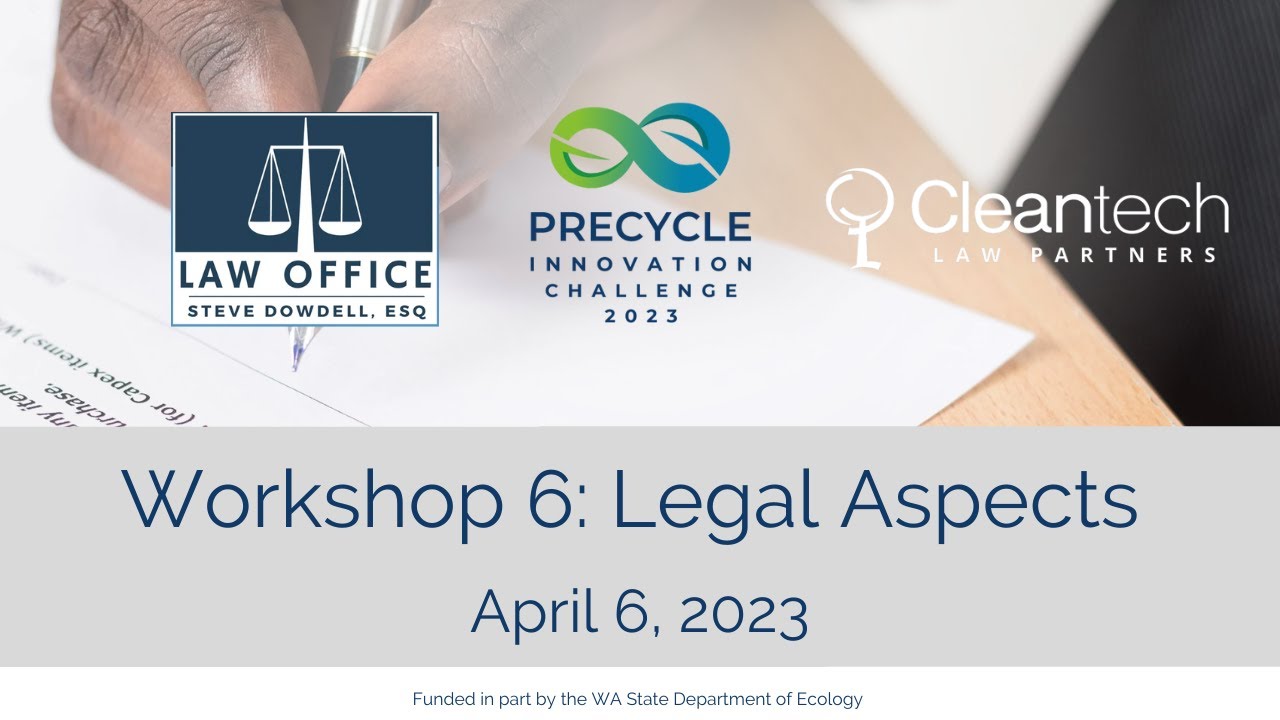 PreCycle 2023 - Legal Aspects