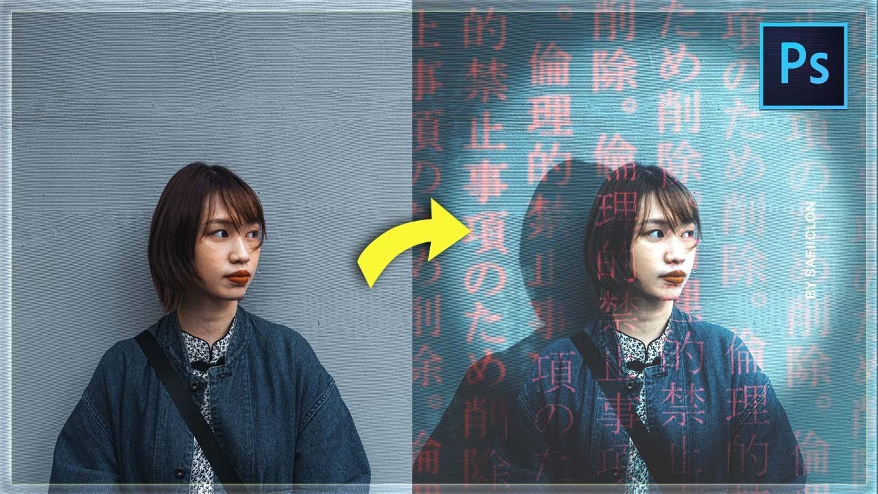 [ Photoshop Tutorial ] Projector photo Effect in Photoshop