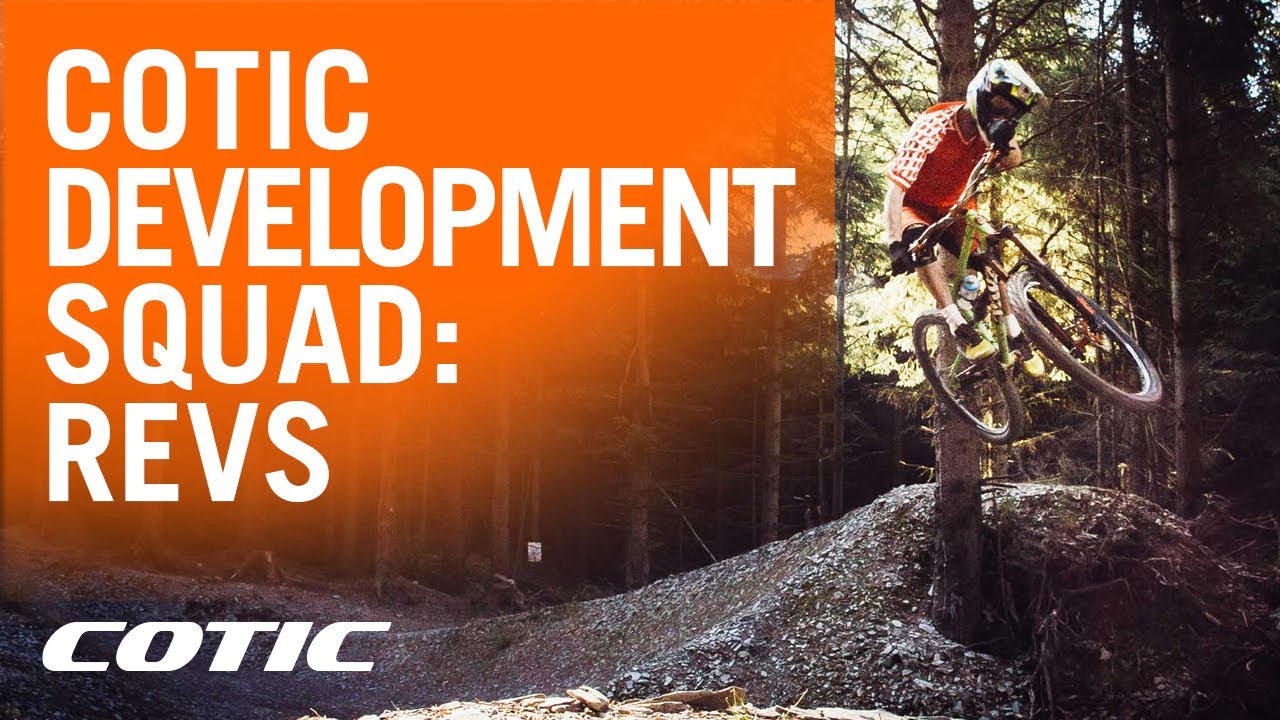 Cotic Development squad at Revolution Bike Park