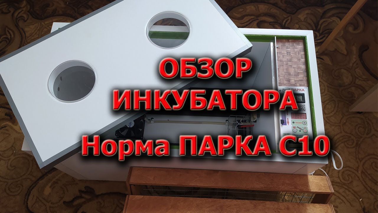 Инкубатор норма Парка с10  Распаковка, обзор и настройка