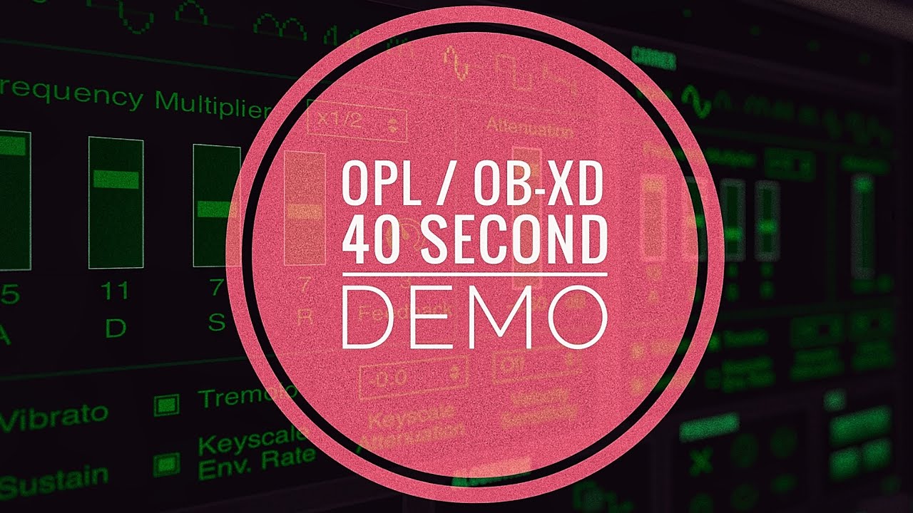 OPL, OB-Xd | Disco DSP (Jorge Reales) Apps Are Currrently On Sale!