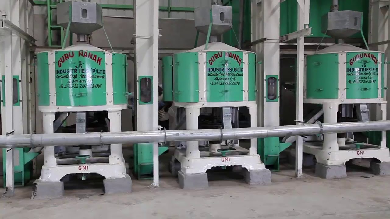 RICE MILLING PLANT WITH 6 TON CAPACITY PER HOUR