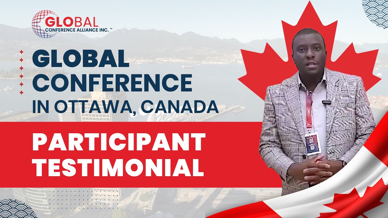 Carl Godwin from Uganda | Attended Global Conference in Canada 2025 With Invitation Letter | Ottawa