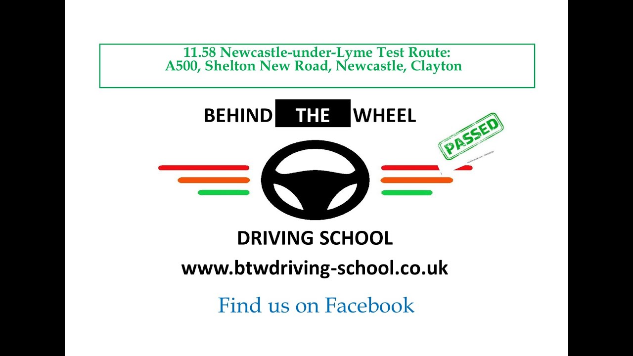 11.58 Newcastle-under-Lyme Test Route - A500, Shelton New Road, Newcastle, Clayton