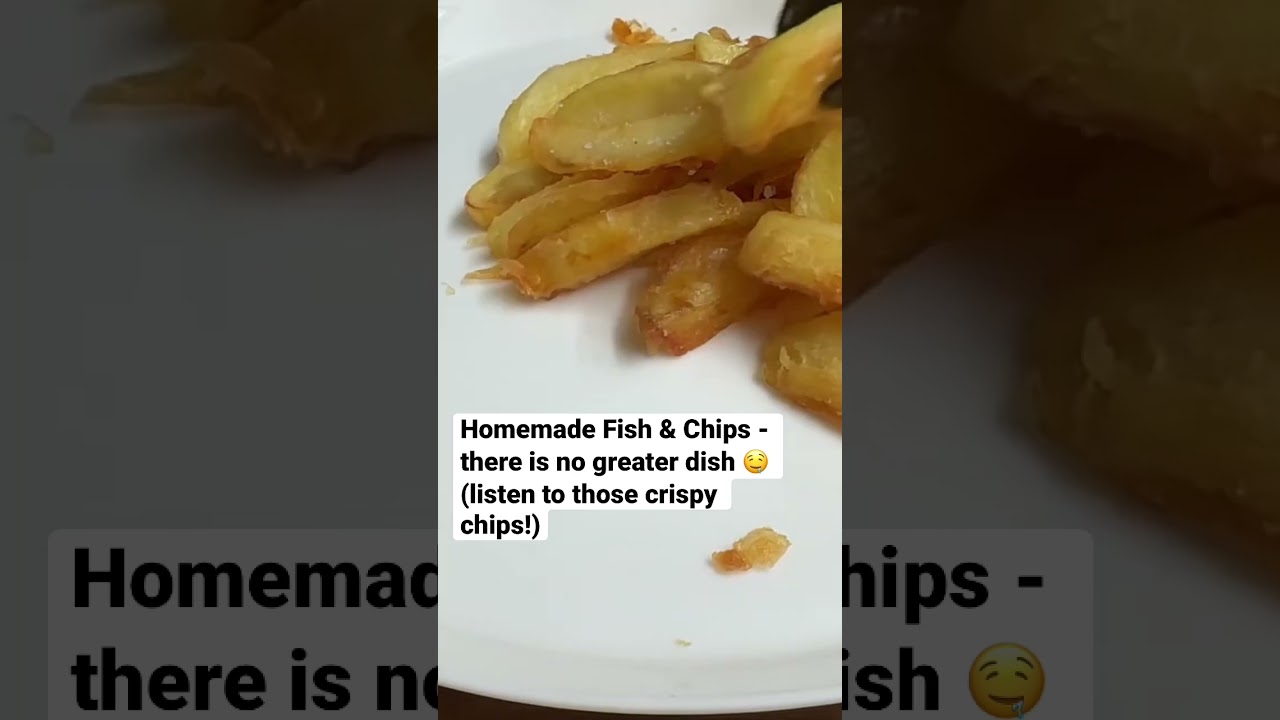 British Fish & Chips recipe to make at home.So good! 