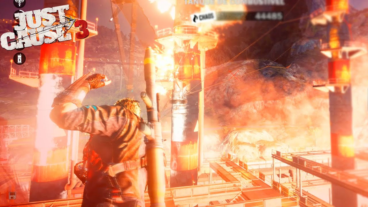 JUST CAUSE 3   EXPLODINDO UMA BASE MILITAR DIFICIL!