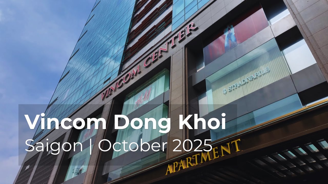 🇻🇳 [4K] Vincom Center Dong Khoi Morning Walk 2025 | Calm 10:09 AM Tour Through All Floors Saigon