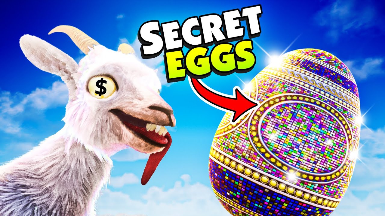 I Opened RARE Eggs to Get SECRET TREASURE  - Goat Simulator 3