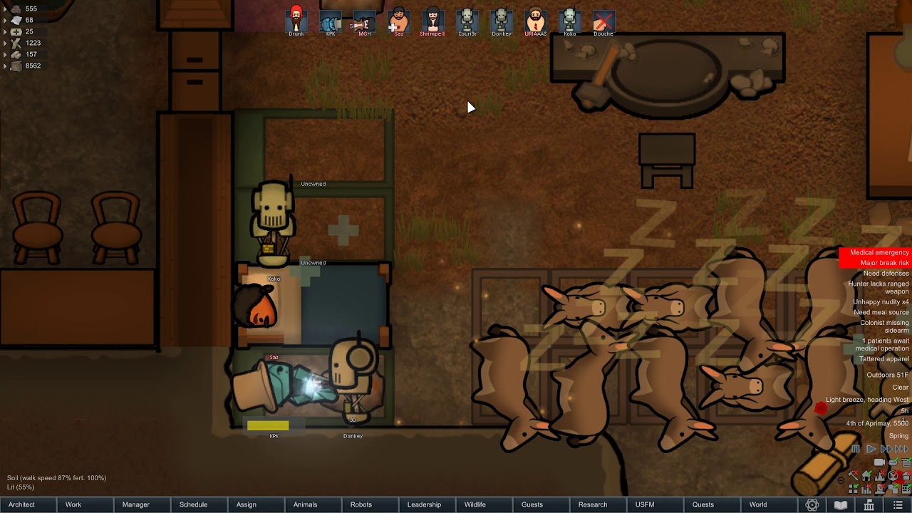 Rimworld Chaos Colony | Episode 2 | Same ol'