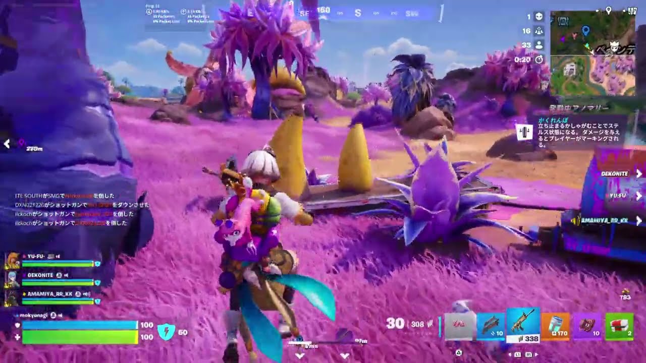 Fortnite親子でノルンさん配信参加