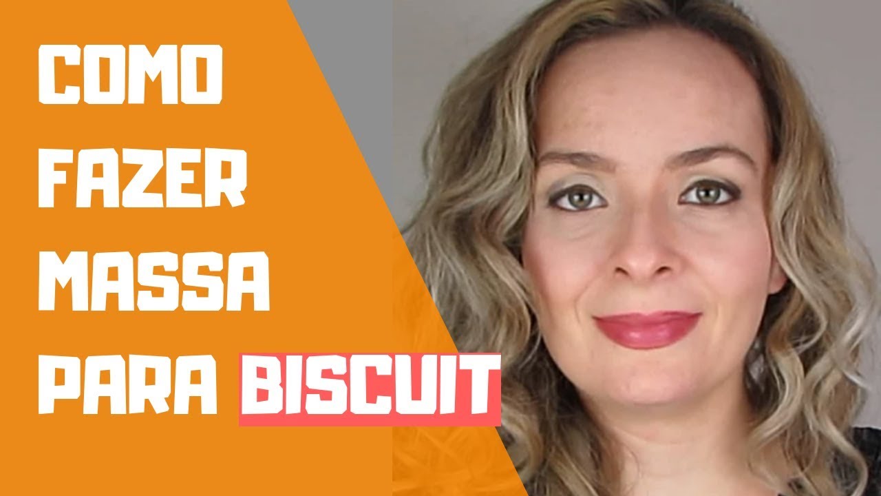 Como fazer massa de biscuit