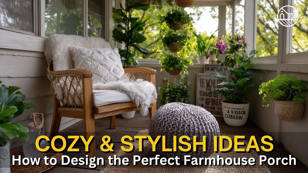 Transform Your Porch: Farmhouse Design Inspiration for 2025!